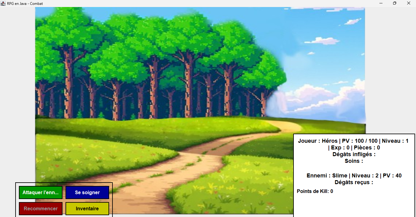 Jeu RPG avec JavaFX